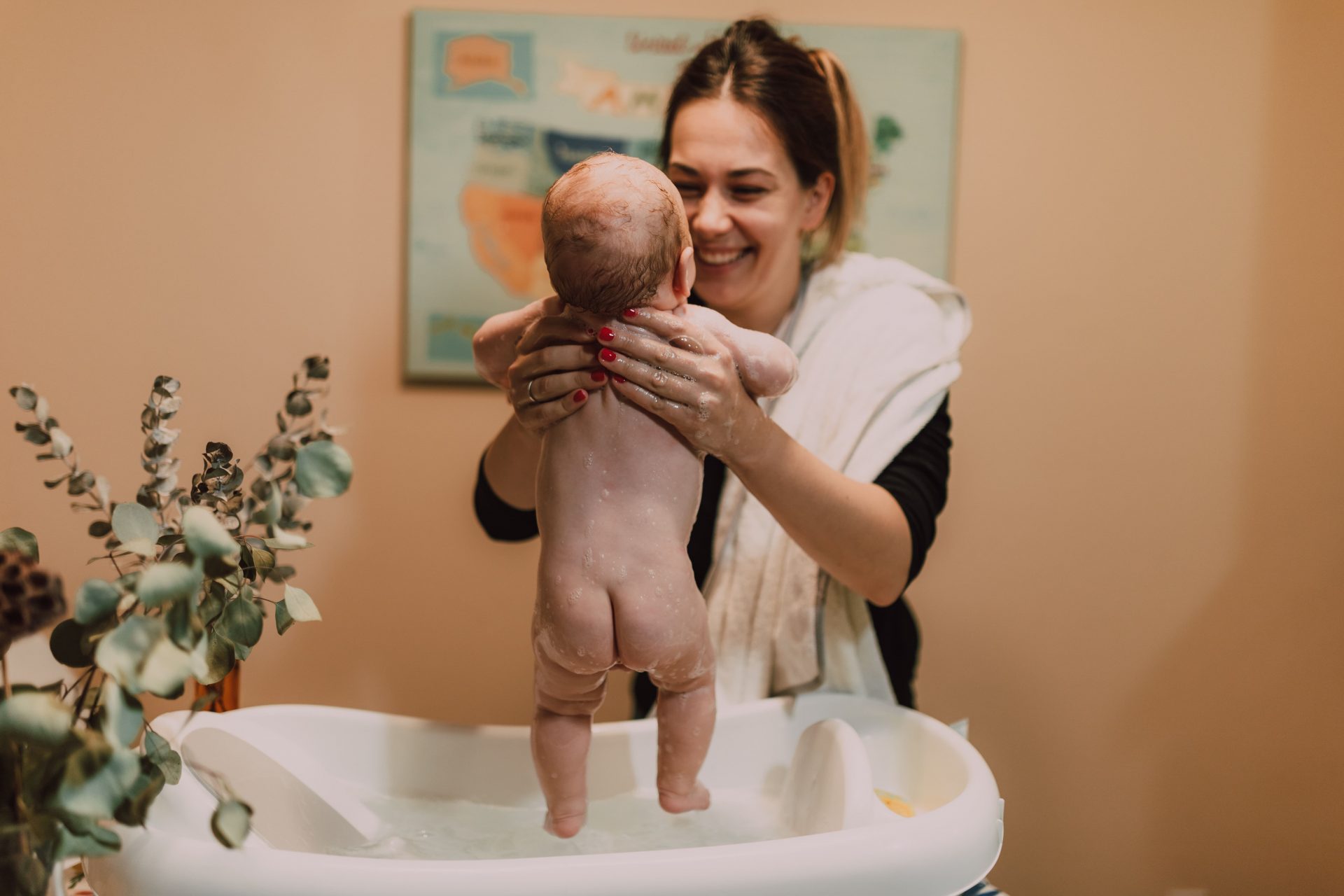 Conseils pour donner le bain de bébé